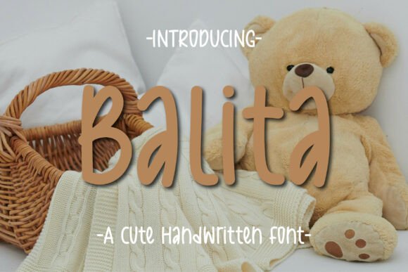 Bringing Joy to Every Project with the Balita Handwritten Font