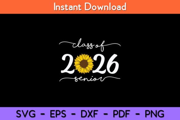 Class of 2026 Senior Designs: The Perfect Leopard and Sunflower SVG for Your DIY Graduation Crafts