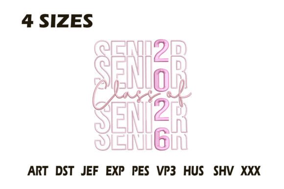 Class of 2026 Senior Embroidery: Bringing Whimsy to Your Next Project