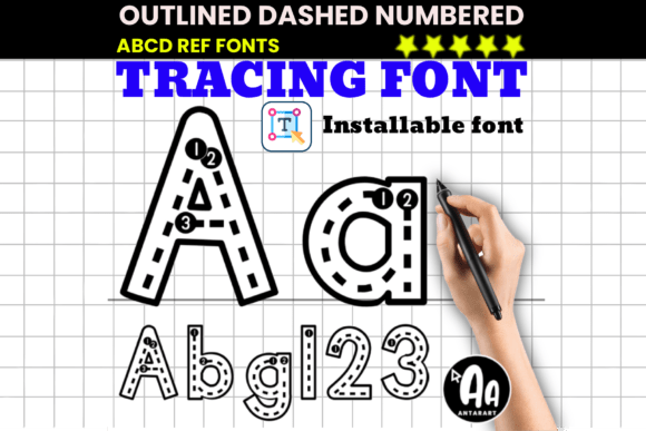 Outlined Dashed Tracing: A Practical Guide to Engaging Handwriting Practice