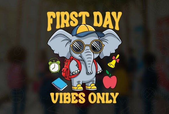 Revitalizing Back-to-School Creativity with First Day Vibes Only T Shirt Design 06