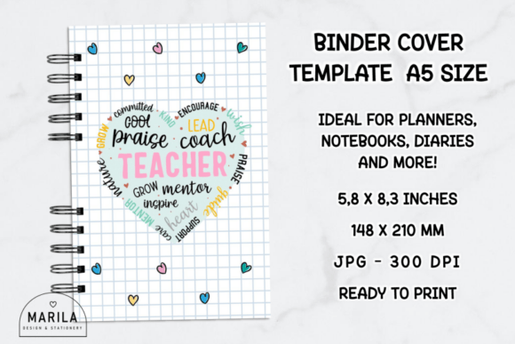 Teacher Binder Cover A5 Printable: A Practical Guide to Customizing Your Planning System